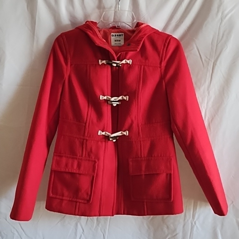 Old Navy Size Xs Red Winter Coat